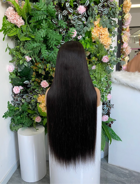 13x4 Straight Virgin Hair Wig HD Lace