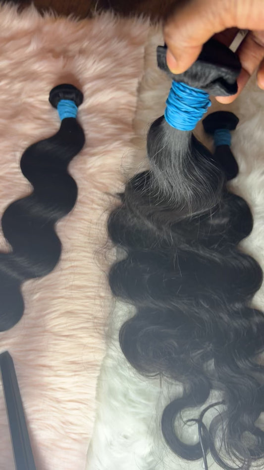 Virgin Body Wave Bundle Deal